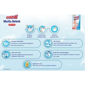 Goo.N Mutlu Bebek No:6 XLarge 20 Adet Külot Bebek Bezi