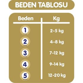 Goo.N Premium Soft No:1 Yenidoğan 100 Adet Bebek Bezi
