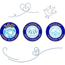 Goo.N Premium Soft No:1 Yenidoğan 100 Adet Bebek Bezi
