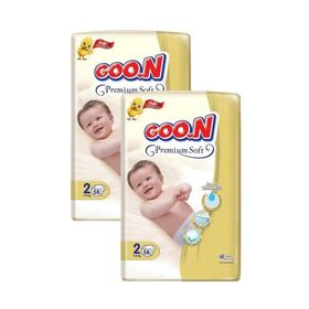 Goo.N Premium Soft No:2 Mini 116 Adet Bebek Bezi