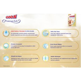 Goo.N Premium Soft No:2 Mini 58 Adet Bebek Bezi