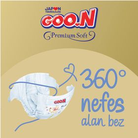 Goo.N Premium Soft No:3 Midi Bebek Bezi