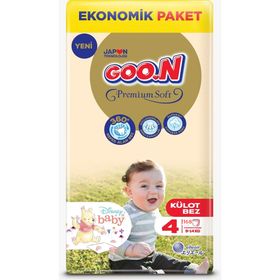 Goo.N Premium Soft No:4 Maxi 168 Adet Külot Bebek Bezi