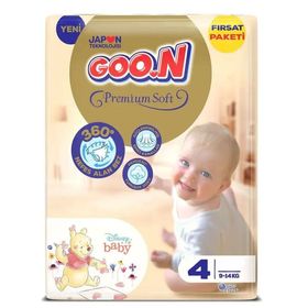 Goo.N Premium Soft No:4 Maxi Bebek Bezi