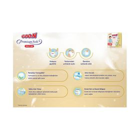 Goo.N Premium Soft No:6 XLarge 14 Adet Külot Bebek Bezi