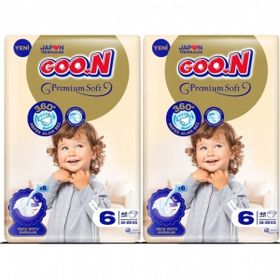 Goo.N Premium Soft No:6 XLarge 84 Adet Bebek Bezi