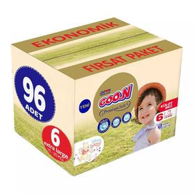 Goo.N Premium Soft No:6 XLarge 96 Adet Külot Bebek Bezi