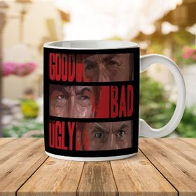 Good Bad Ugly Porselen Kupa Bardak