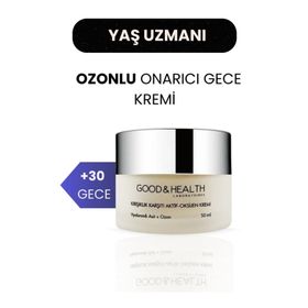 Good & Health Ozone Therapy Kırışıklık Karşıtı 50 ml Gece Kremi