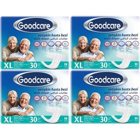 Goodcare 120 Adet XL Belbantlı Tekstil Yüzey Hasta Bezi