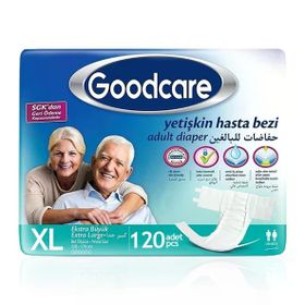 Goodcare 120 Adet XL Belbantlı Tekstil Yüzey Hasta Bezi