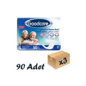 Goodcare Bel Bantlı Large 3x30 Adet Yetişkin Hasta Bezi