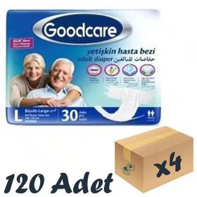 Goodcare Bel Bantlı Large 4x30 Adet Yetişkin Hasta Bezi