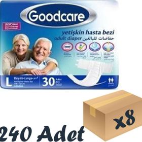 Goodcare Bel Bantlı Large 8x30 Adet Yetişkin Hasta Bezi