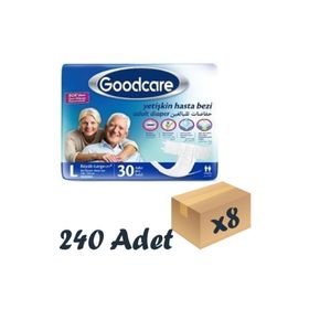 Goodcare Bel Bantlı Large 8x30 Adet Yetişkin Hasta Bezi
