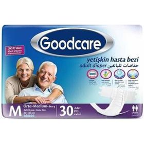 Goodcare Bel Bantlı Yetişkin Medium 2x30 Adet Yetişkin Hasta Bezi