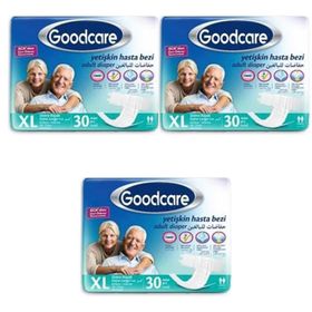 Goodcare Bel Bantlı Yetişkin XLarge 3x30 Adet Yetişkin Hasta Bezi