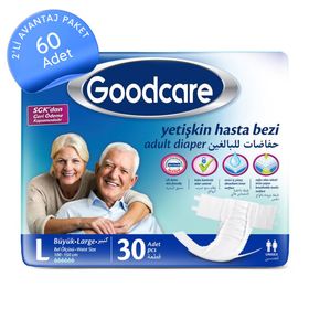 Goodcare Belbantlı Large 60 Adet Yetişkin Hasta Bezi
