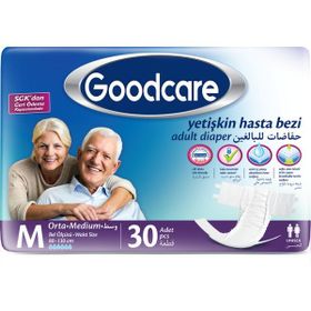 Goodcare Belbantlı M 120 Adet Yetişkin Hasta Bezi
