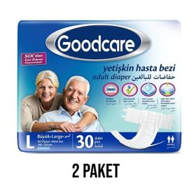 Goodcare L 2x30'lu Belbantlı Yetişkin Hasta Bezi