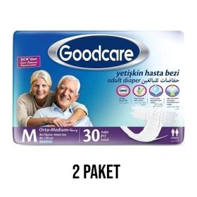 Goodcare M 2x30'lu Belbantlı Yetişkin Hasta Bezi
