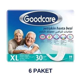 Goodcare XL 6x30'lu Belbantlı Yetişkin Hasta Bezi