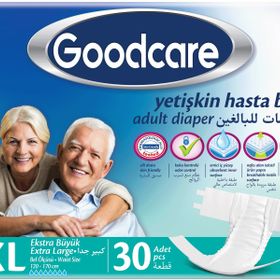 Goodcare Yetişkin Bel Bantlı Tekstil Yüzey Extra Large 30 Adet Hasta Bezi