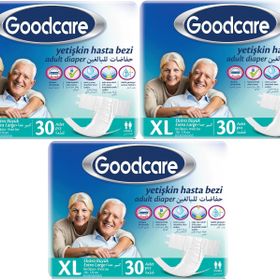 Goodcare Yetişkin Bel Bantlı Tekstil Yüzey Extra Large 30x3 Adet Hasta Bezi