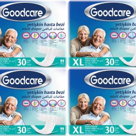 Goodcare Yetişkin Bel Bantlı Tekstil Yüzey Extra Large 30x4 Adet Hasta Bezi
