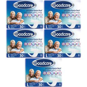Goodcare Yetişkin Bel Bantlı Tekstil Yüzey Large 5x30 Adet Hasta Bezi