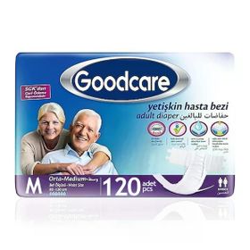 Goodcare Yetişkin Bel Bantlı Tekstil Yüzey Medium 120 Adet Hasta Bezi