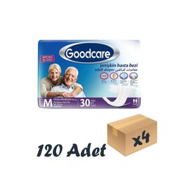 Goodcare Yetişkin Bel Bantlı Tekstil Yüzey Medium 120 Adet Hasta Bezi