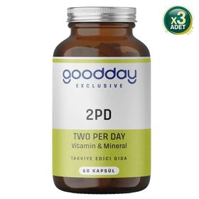 Goodday 2PD Two Per Day 60 Kapsül