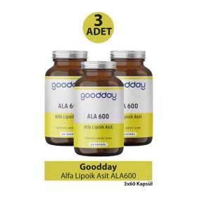 Goodday ALA 600 Alfa Lipoik Asit 60 Kapsül