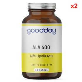 Goodday ALA 600 Alfa Lipoik Asit 60 Kapsül