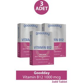 Goodday Vitamin B12 İçeren 60 Tablet