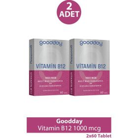 Goodday Vitamin B12 İçeren 60 Tablet