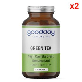 Goodday Yeşil Çay Ekstresi Resveratrol 2x60 Tablet