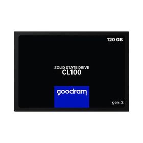 Goodram CL100 2.5'' Sata 3.Gen 2. 485 Mb/s 380 Mb/s SSDPR-CL100-120-G2 120 GB SSD Disk