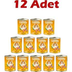 Goody 12x400 gr Tavuklu Yetişkin Kedi Konservesi