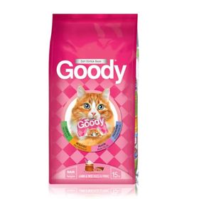Goody 15 KG Kuzu Etli ve Pirinçli Yetişkin Kuru Kedi Maması