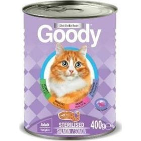Goody 400 gr Kısırlaştırılmış Somonlu Yetişkin Kedi Konservesi