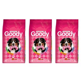 Goody Kuzu Etli Pirinçli 3x15 kg Köpek Maması