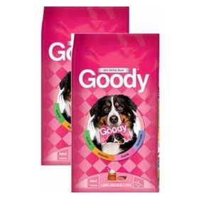 Goody Kuzu Etli ve Pirinçli 2x15 kg Yetişkin Köpek Maması