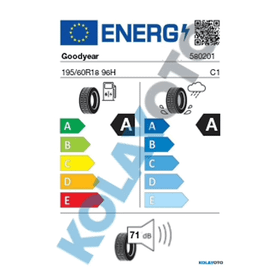 Goodyear 195/60 R18 96H XL EfficientGrip Performance FP Yaz Lastiği