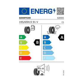 Goodyear 195/65 R15 91V EfficientGrip Performance 2 Yaz Lastiği