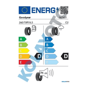 Goodyear 285/70 R19.5 146L144M Kmax D Yaz Lastiği