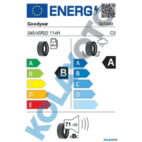 Goodyear Efficientgrip 2 Suv 285/45r22 114h Xl Fp Yaz Lastiği