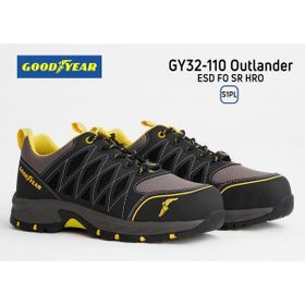 Goodyear GY32-110 Outlander ESD FO SR HRO S1PL Siyah İş Ayakkabısı