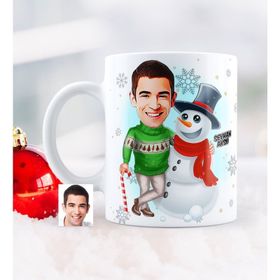 Google Kişiye Özel Baskılı Yılbaşı Kupa Bardak